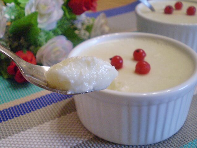 ақуыз диетасындағы сүзбе желе